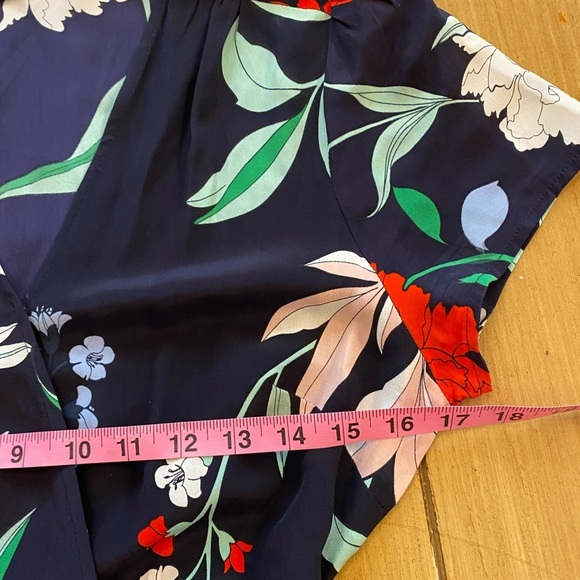 Yumi Kim Women’s Paradise Pretty Wrap Silk Midi Floral Dress medium - Picture 12 of 16